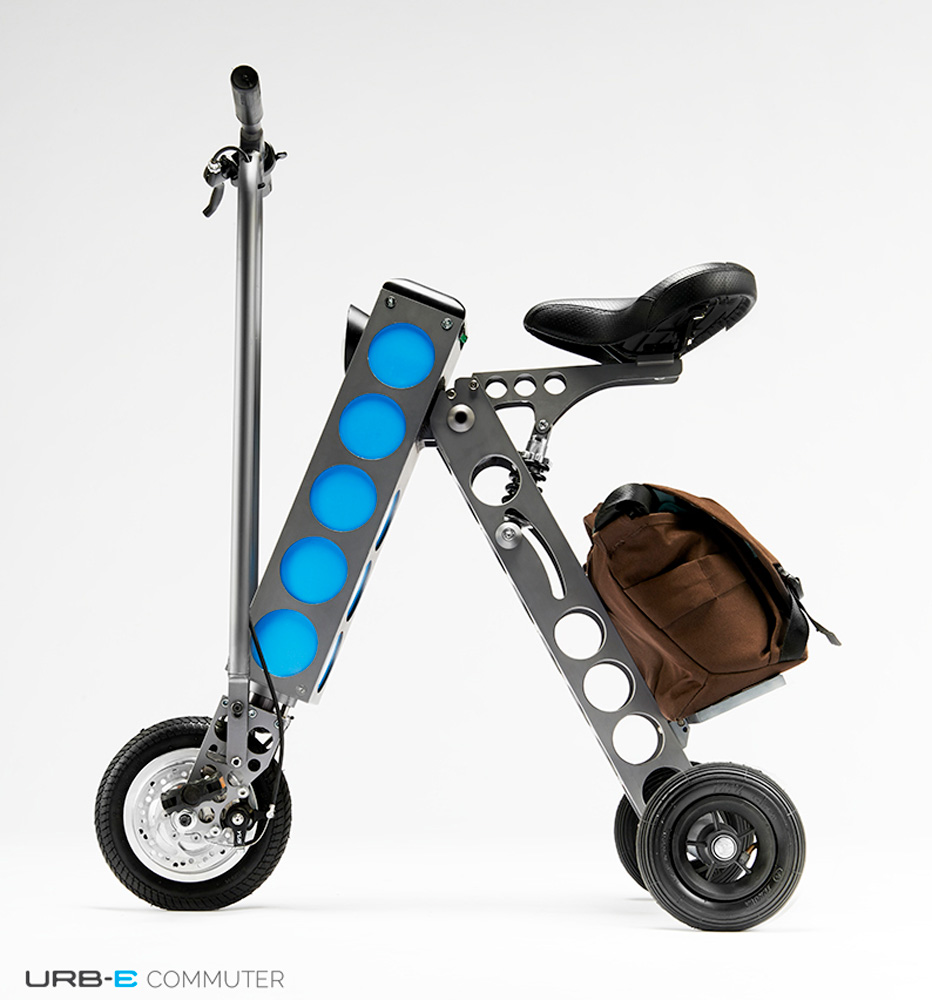URB-E: The Fold Up Electric Scooter