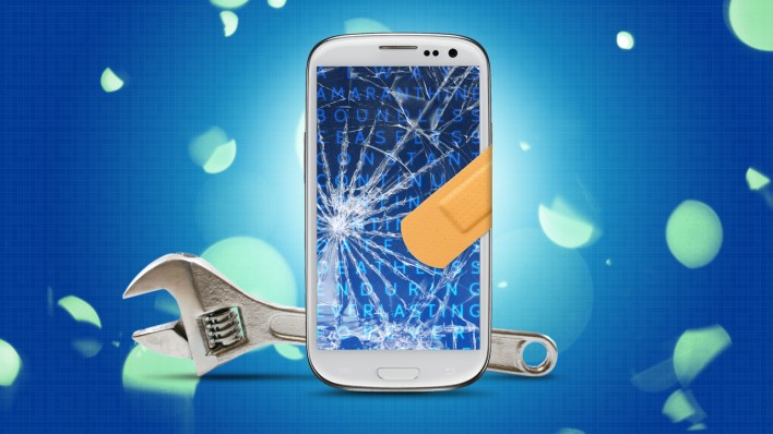 repair a smartphone