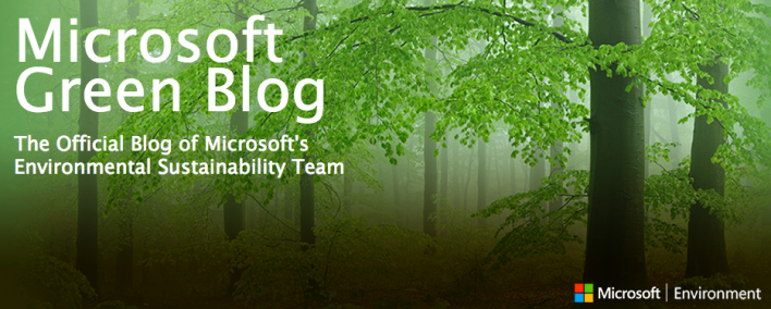 Microsoft Green Blog