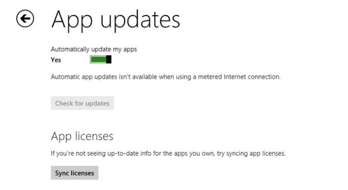 App updates