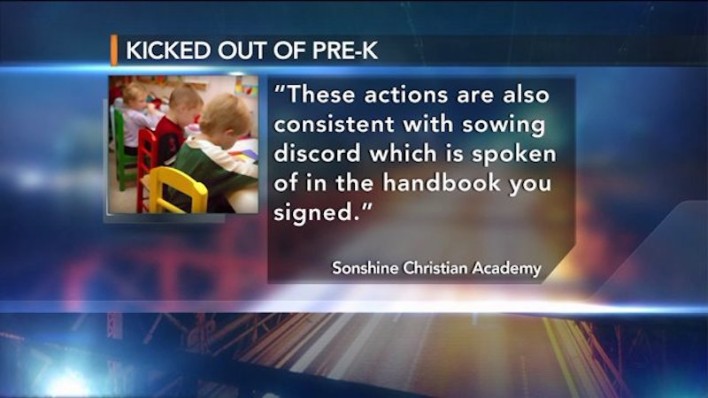 Kid Kicked Out Of Preschool Due To Mom's Facebook Post