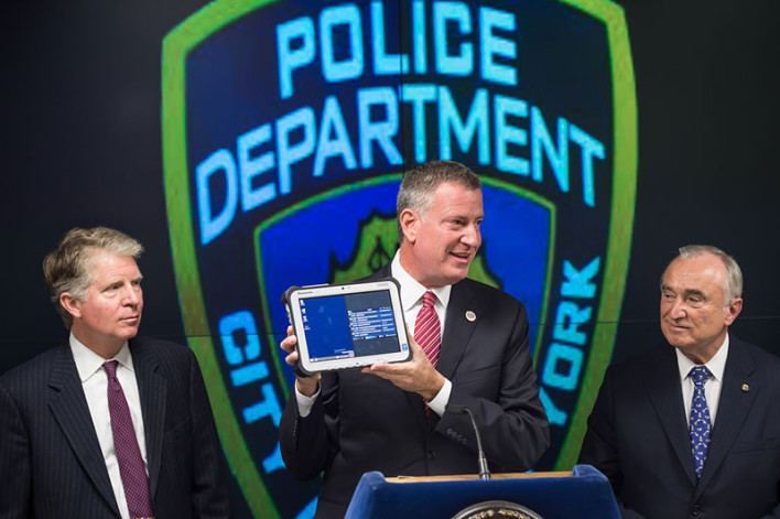 35000 devices will be issued to the entire NYPD.