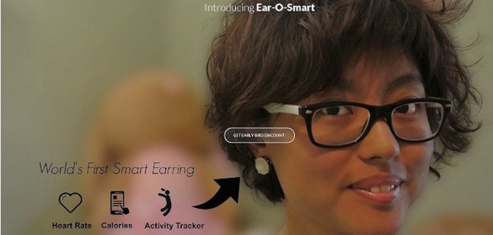 These Smart Earrings Keep An Eye On Your Heart Rate, Etc.