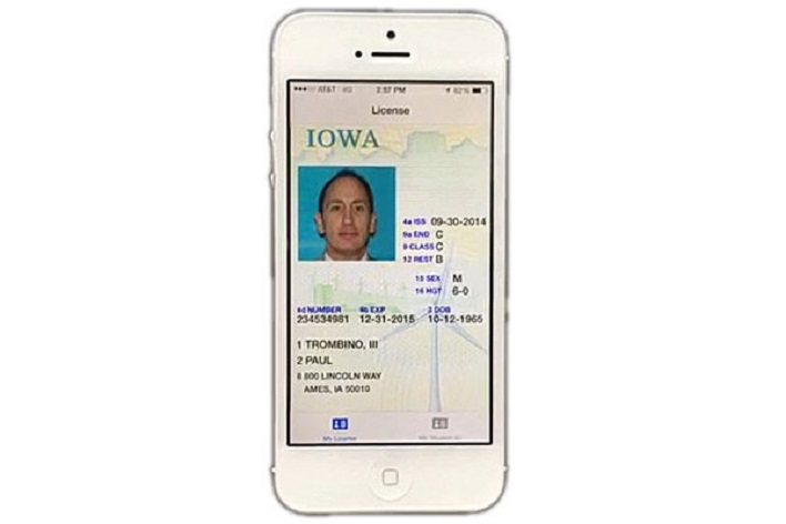 Iowa Digital Driver's License