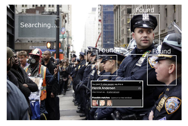 police facial recognition