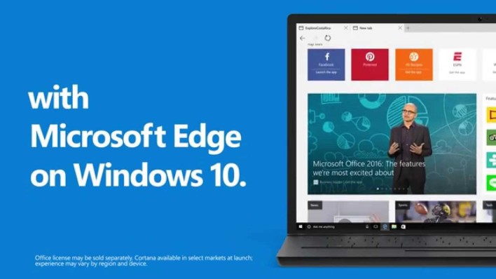 Microsoft's web browser, Edge