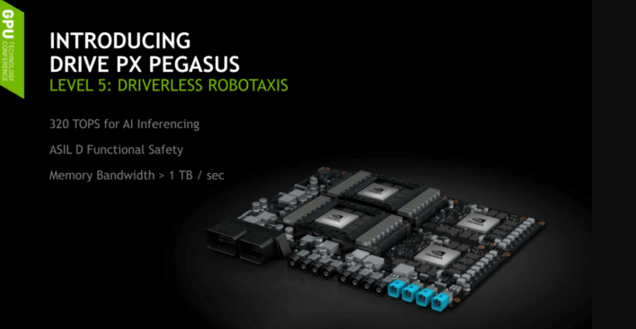 NVIDIA unveils the world's first artificial intelligence computer designed to drive fully autonomous robotaxis.