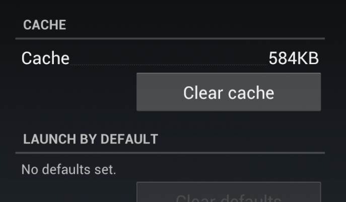 Clear your cache