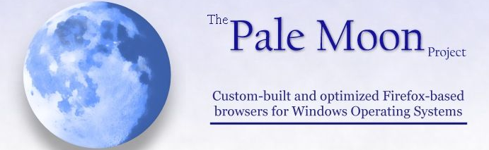 pale moon browser wont come up