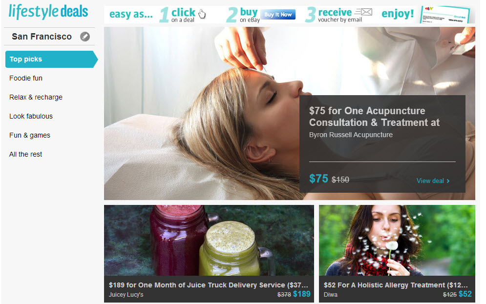 Is eBay Trying to Compete With Groupon?
