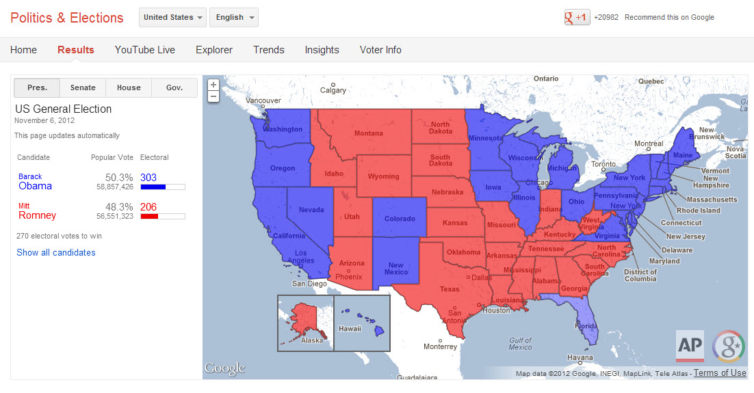 Google’s Voter Information Tool Helped Voters Decide