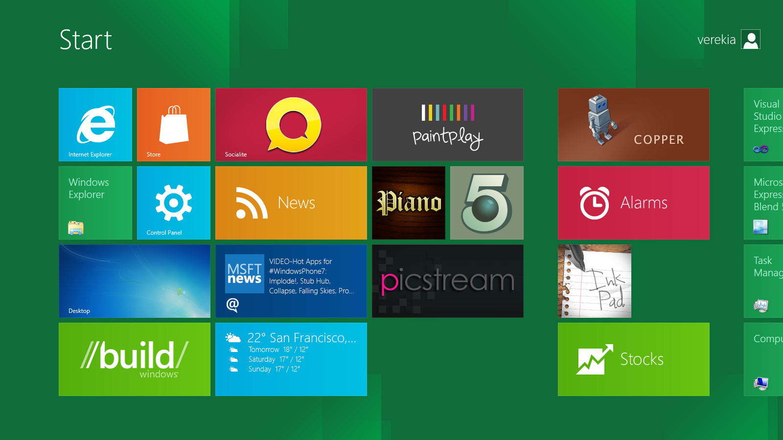 apps for win 8