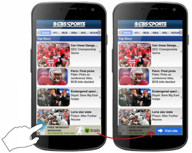 New Google Mobile Ads to Reduce Accidental Clicks