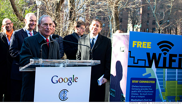 Google to Add Free Wi-Fi to New York City