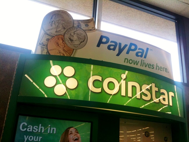 Coinstar Getting More Love from PayPal