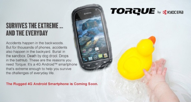 Kyocera Torque Phone Approved By Bear Grylls