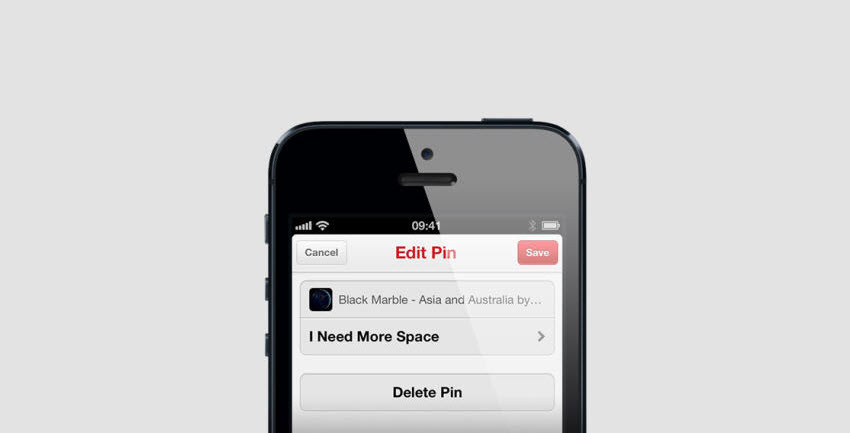 Pinterest iOS Update