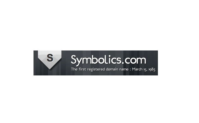 28th Birthday of the Internet’s First Domain Name Symbolics.com