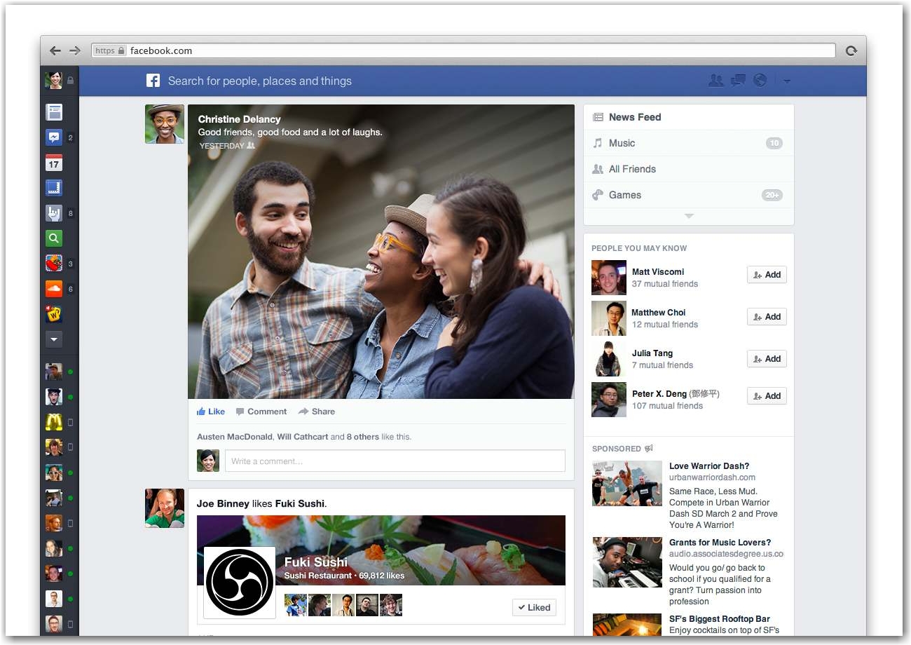Facebook Announces Updated News Feed