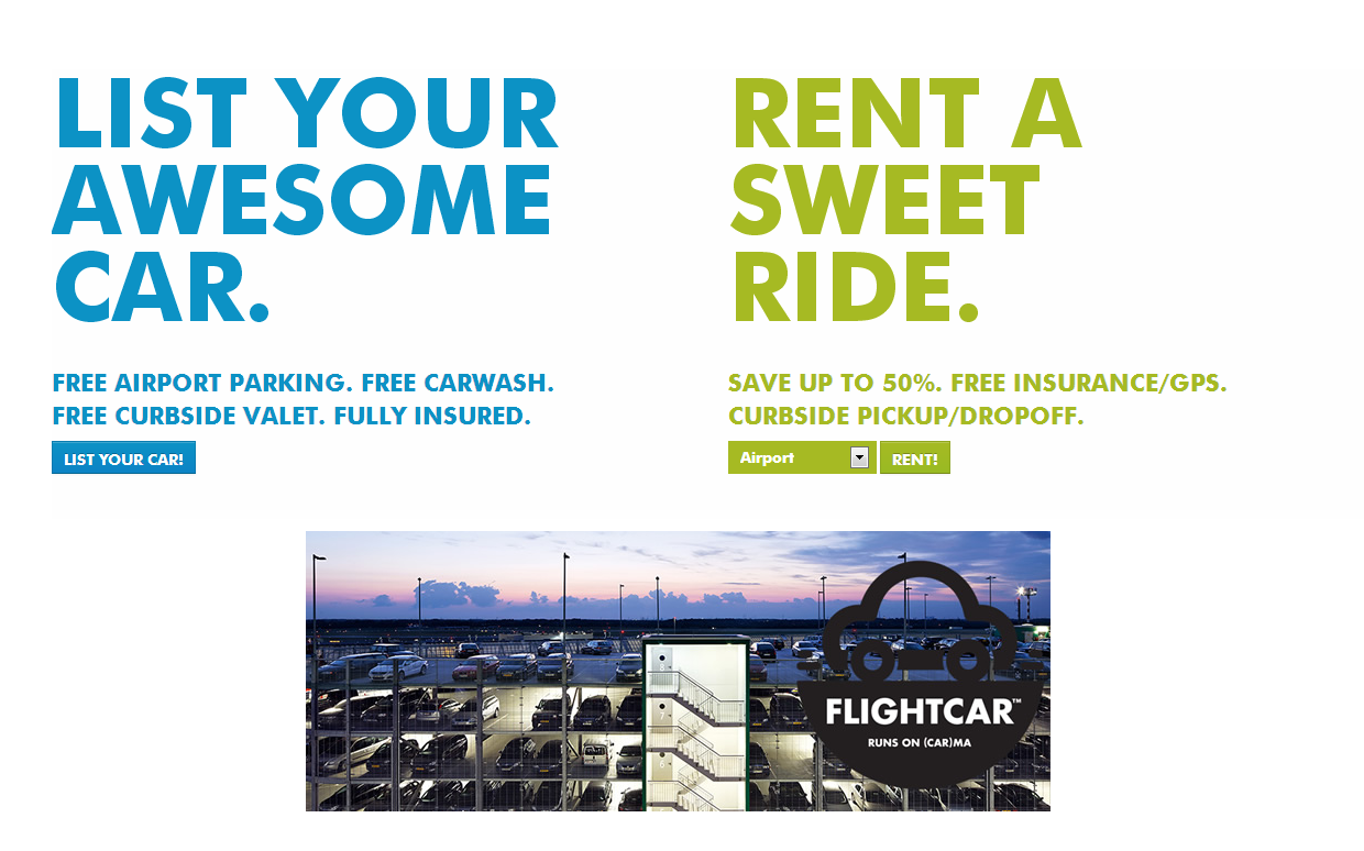 FlightCar: Rent Your Car While You Are Away