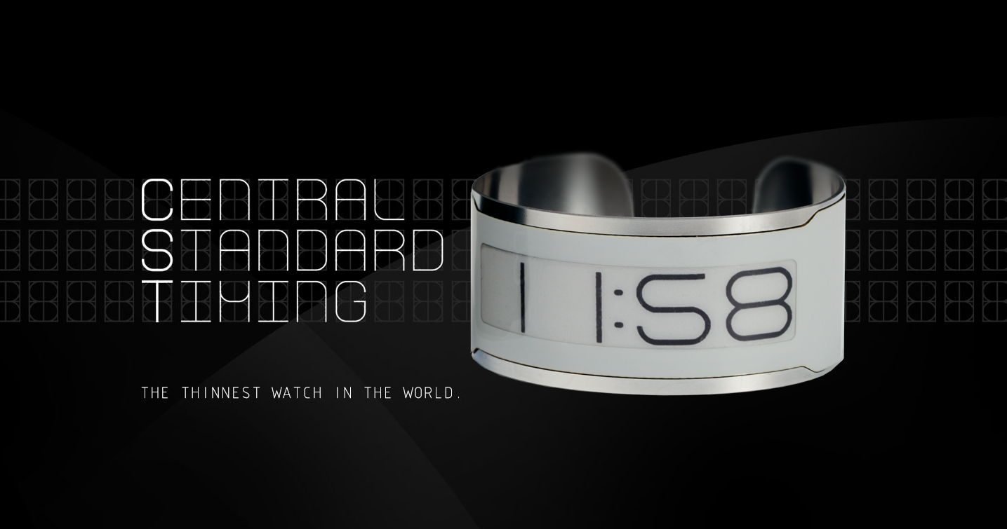 The World’s Thinnest Watch CST-01