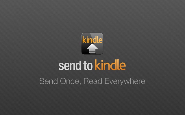 Amazon Announces ‘Send to Kindle’ Button