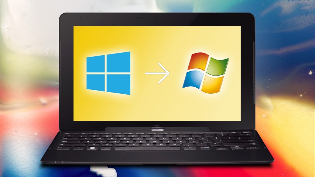 how to downgrade from windows 7 to xp