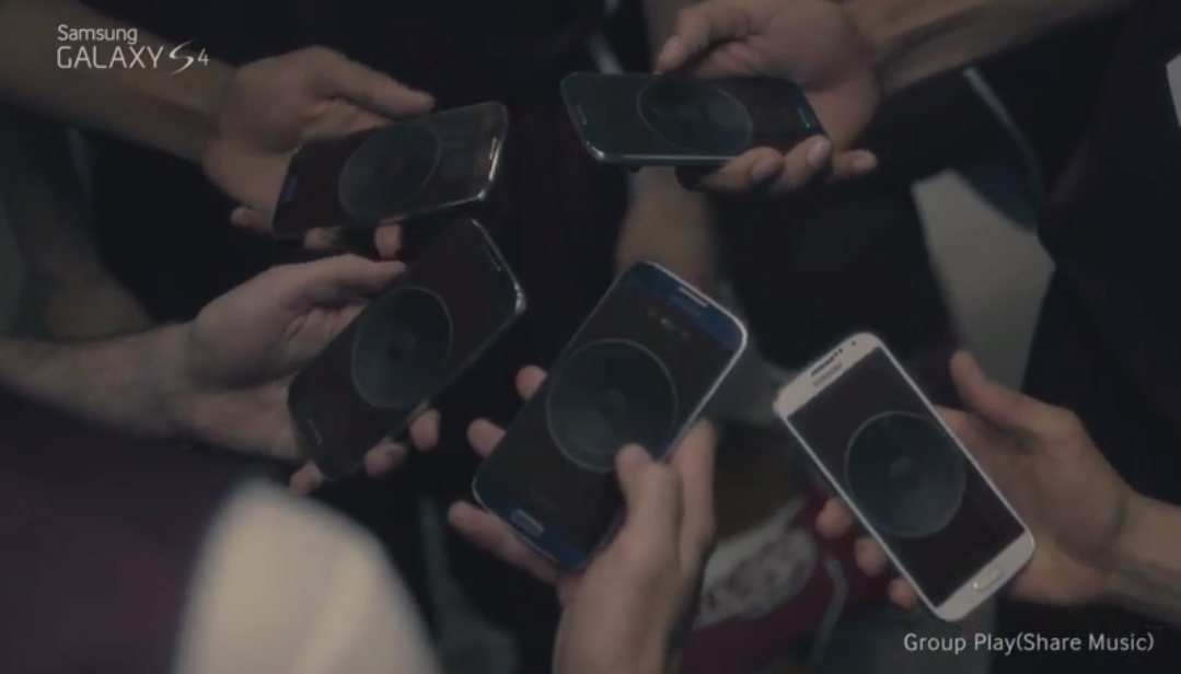 The First Samsung Galaxy S IV Ads
