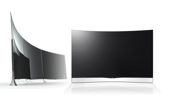 LG Launches World’s First Curved OLED TV