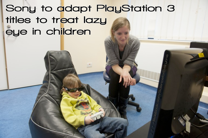 Sony Adapts PS3 Titles for Lazy Eye Cure