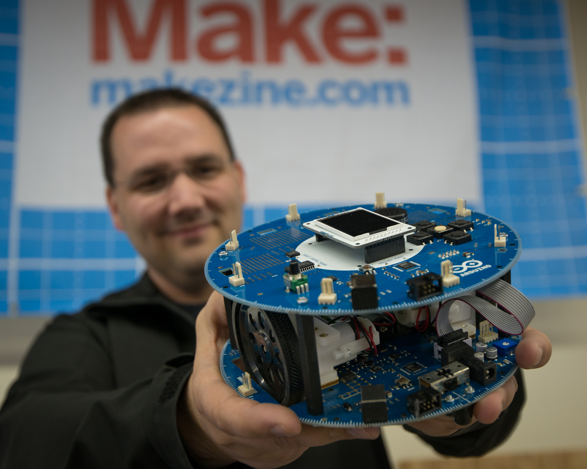 Arduino Robot Unveiled at Maker Faire