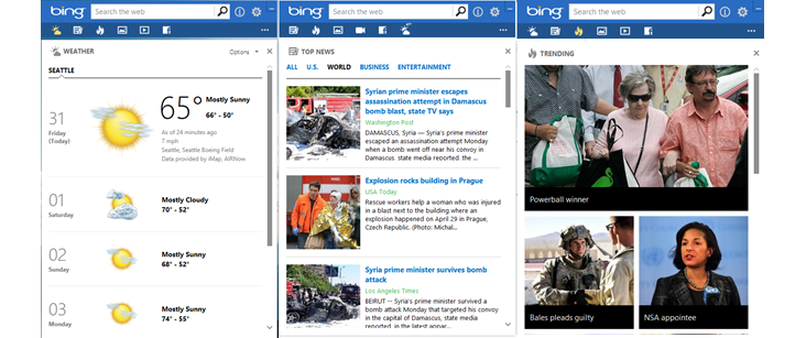 New Bing Desktop Gives Users Inline Search, Live News & Social Media Updates