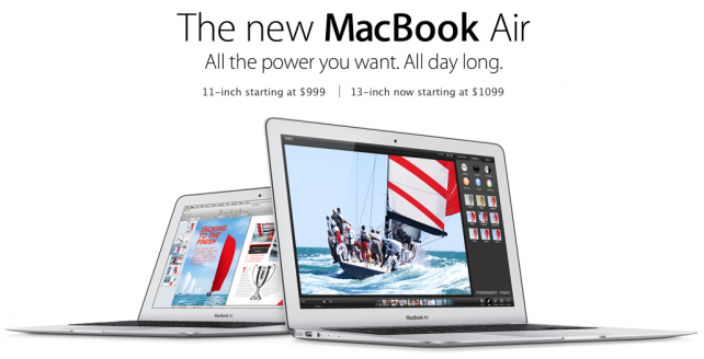 MacBook Air: Better Battery Life, No Retina Display