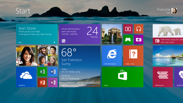 Microsoft Release Preview Of Windows 8.1