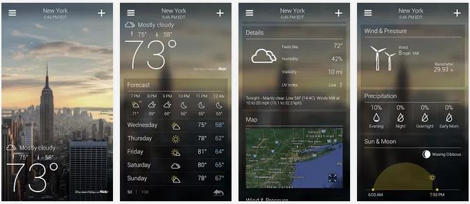Yahoo Weather Wows on Android