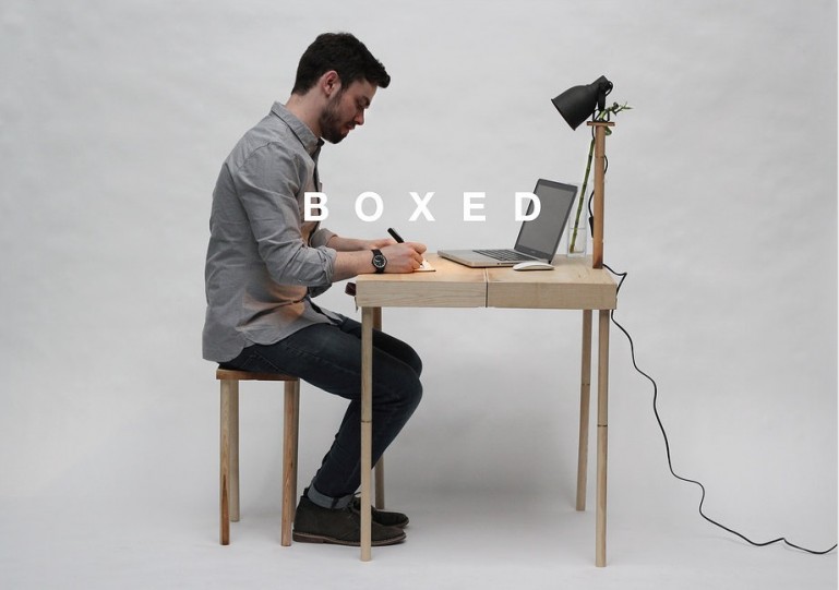 Boxed Kit: Portable Office Furniture