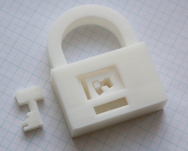 3D Print Your Own Non Duplicatable Keys
