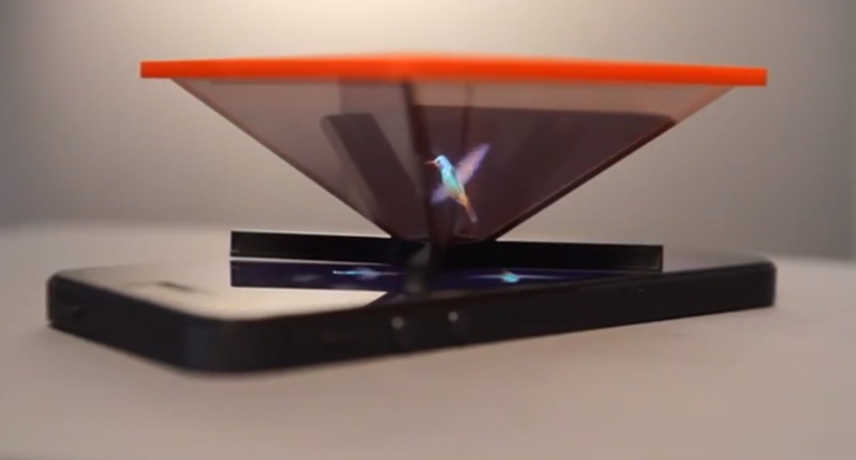 Holho Turns Your Phone into Hologram Projector