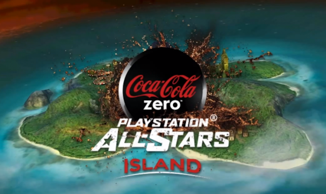 Sony And Coke Team Up For Playstation All Stars Island