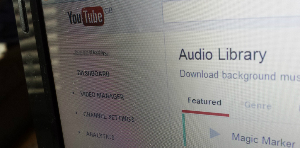 YouTube Audio Gallery Offers Royalty-Free Tracks