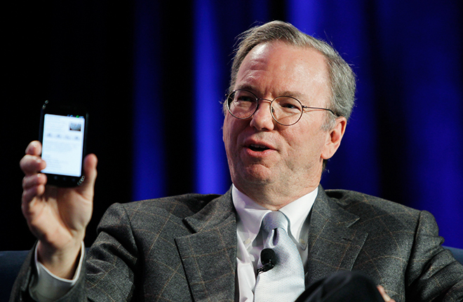 Eric Schmidt Says Android is More Secure than the iPhone