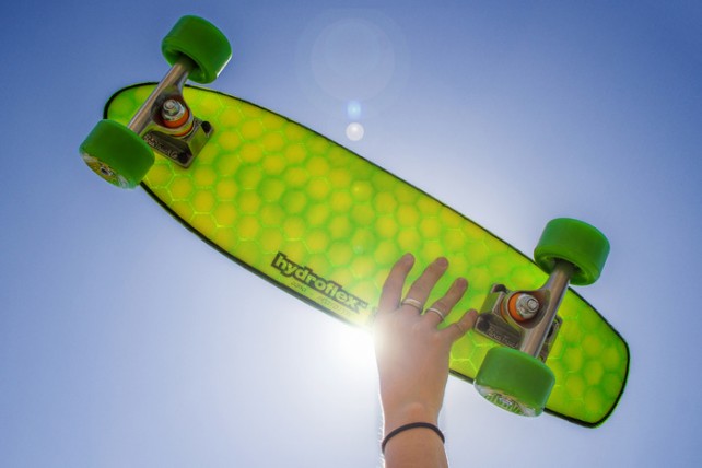 Super Strong Skateboards Injected With Resin From Hydroflex