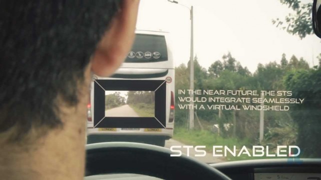 See Through Trucks Blocking The Road With Augmented Reality