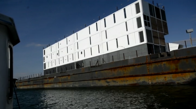 Mystery Barge Is A Google X Showroom, Not A Data Center