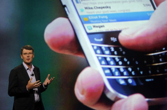 BlackBerry Fires CEO While $4.7bn Fairfax Bid Collapses