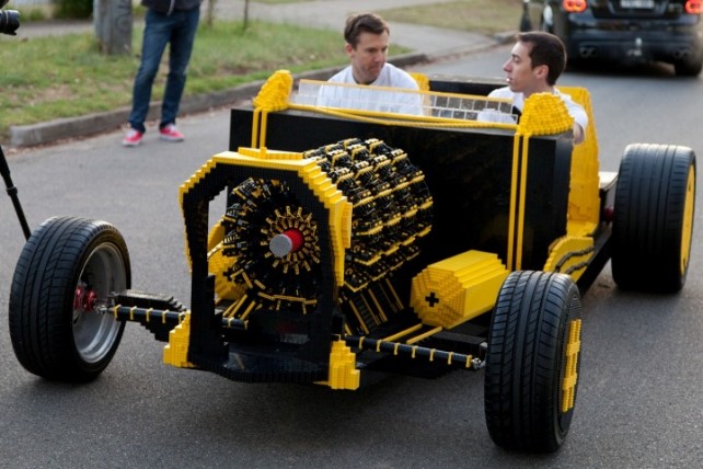 The Crowd-Funded Car Made From Lego, That Runs On Air