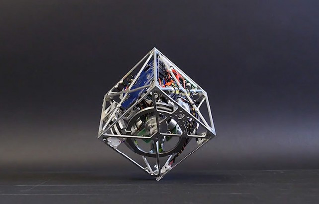Cubli The Robotic Cube Can Walk & Jump