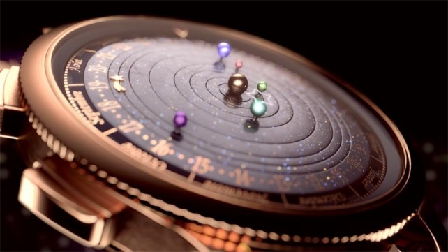 This Astronomical Watch Puts A Planetarium On Your Wrist