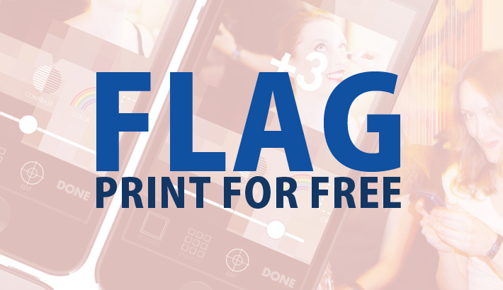 Flag App Will Print & Mail Your Photos For Free