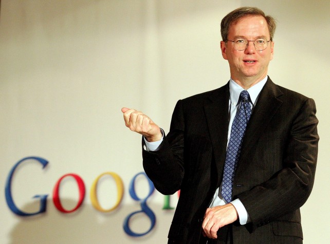 Google Gives Eric Schmidt $100 Million In Stock